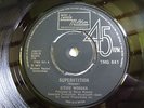 STEVIE WONDER   SUPERSTITION   TMG 841   NEAR MINT 1973 ORIG' UK 7