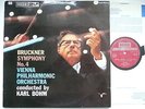 BOHM CONDUCTS BRUCKNER SYMPHONY NO 4 VPO DECCA 6BB 171/2