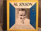 POP 78 AL JOLSON 78 SET Decca 4x78 RPM Al Jolson Souvenir Album 575 V+ nice