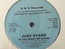 JUNE EVANS - If You Want My Lovin 12
