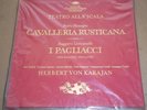 Karajan MASCAGNI Cavalleria Rusticana LEONCAVALLO I Pagliacci DG 2709 020 SEALED