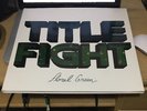 Title Fight Floral Green First Press SideOneDummy Records