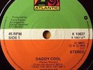 Boney M. Daddy Cool Vinyl Single 7inch Atlantic