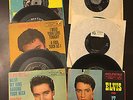 6 Elvis 45 Records Sleeves Teddy Bear Kissin Cousins More Exc shape RCA Victor