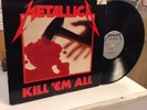 1983   Metallica   Kill 'Em All   LP   Megaforce   Metal   MRI 069