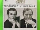 Strauss Enoch Arden LP with Glenn Gould, Claude Rains 1962 VERY RARE SPOKEN WORD