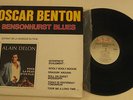 OSCAR BENTON BENSONHURST BLUES ISRAELI VINYL LP ROCK-BLUES OST ALAIN DELON