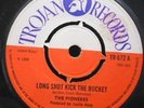 THE PIONEERS 45 Long Shot Kick The Bucket/ RICO Jumping Gun TROJAN 7 REGGAE