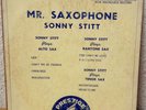 SONNY STITT: MR. SAXOPHONE PRESTIGE PRLP 111 MONO DG 10