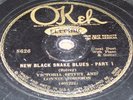 VICTORIA SPIVEY & LONNIE JOHNSON 78 rpm OKEH 8626 G+ hlc pre war BLUES