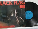 BLACK FLAG LP DAMAGED US PUNK SST/UNICORN 9502 ROLLINS NO BARCODE VINYL RECORD