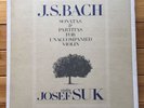 Josef Suk • J.S.Bach: Violin Sonatas & Partitas • EMI Angel 3 LP, AA 9682C
