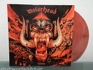 MOTORHEAD - SACRIFICE LTD RE-LP TRANSLUCENT RED/ORANGE MARBLES VINYL RECORD RARE