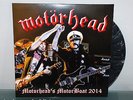 MOTORHEAD - MOTORBOAT CRUISE SHIP LIVE 2014 GREY SPLATTER VINYL RECORD LP RARE