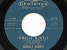 HEAR- Rare Surf 45 - Donna Loren - Muscle Bustle - Brian Wilson- Challenge 59237