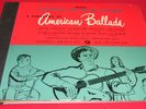 ALAN LOMAX American Ballads 78 rpm ALBUM w/booklet PRE WAR COUNTRY/BLUES rare E+