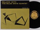 MILES DAVIS QUINTET Relaxin' With PRESTIGE LP mono promo