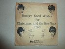 RARE THE BEATLES 1963 CHRISTMAS FLEXI  FAN CLUB 7