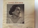 SAX 2402 ANNIE FISCHER - Schubert Sonata, Columbia Blue/Silver- RARE FIRST LABEL