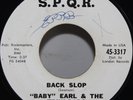 Baby Earl & The Trini-dads 45 Back Slop R&B Mod Ska Instr S.P.Q.R. 45-3317