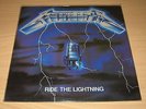 METALLICA - Ride The Lightning LP  Still SEALED 1990  VERTIGO  COREA