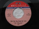 LEE ROGERS LOVE AND WAR/ HOW ARE YOU FIXED FOR LOVE WHEELSVILLE 110 (VG)