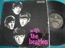 THE BEATLES- With The Beatles - Vinyl Lp PMCO 1206 Mono black/gold RARE VG-