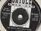 MIRACLES - YOU REALLY GOT A HOLD ON ME, UK Oriole, 45-CBA 1795, 1962