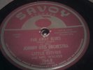 BLUES 78 JOHNNY OTIS little esther faraway blues/wedding boogie SAVOY mel walker