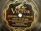Helen Kane “Button Up Your Overcoat & I Want To” VICTOR SCROLL #21684 Pre War 78