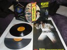 2 LP Elvis Aloha From Hawaii SRA-9392-93 Japan OBI + Bonus Poster 1st issue 1973