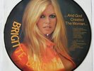 BRIGITTE BARDOT 1983 PICTURE DISC Vinyl LP And God Created The Woman