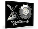 Whitesnake Here I Go Again Framed Silver Disc Record Vinyl (C1)
