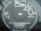 THE CONTOURS JUST A LITTLE MISUNDERSTANDING VINYL IS IN VG+++ CONDITION