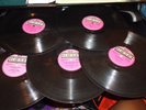 record 78 rpm Set of 9 early Polka records on Continental : Yankovic- ..Kings
