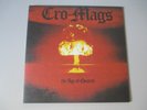 CRO-MAGS-THE AGE OF QUARREL- RECORDS-RARE YELLOW AND BLACK COLORED VINYL LTD-NM-
