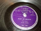 BLUES- ELMO  JAMES- TRUMPET 78 RPM - DUST MY BROOM / CATFISH BLUES - LISTEN