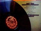 BUSCH STRING QUARTET: BEETHOVEN RASOMOUVSKY#3- VICTOR SCROLL BEAUTY  78RPM