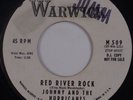 JOHNNY and HURRICANES: Red River Rock / Buckeye USA Warwick DJ PROMO 45 Hear