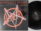 SLAYER CRIMINALLY INSANE(REMIX) DEF JAM 0-20706 US PRESSING Vinyl 12