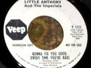 Excellent 1960s PROMO Soul 45 - LITTLE ANTHONY 