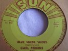 CARL PERKINS   BLUE SUEDE SHOES ** US SUN 45