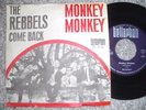 THE REBBELS Monkey Monkey Orig. D Bellaphon 1030 Single + Bildhülle BEAT