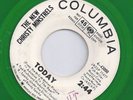 THE NEW CHRISTY MINSTRELS Today 45 RECORD RADIO DJ PROMO RARE GREEN WAX VINYL