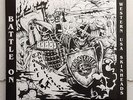 PARA ELITE & TOTAL ANNIHILATION 'Battle On' Oi skinhead punk gatefold LP yellow