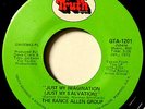 THE RANCE ALLEN GROUP Just My Imagination VINYL 45 Soul Stax GOSPEL TRUTH 1972