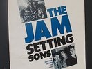 THE JAM SETTING SONS USA POLYDOR ORIGINAL1980 RECORD STORE PROMO MOD PUNK POSTER
