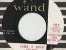 RARE ORIG NORTHERN SOUL 45 - CHUCK JACKSON - HAND IT OVER - WAND (RARE DEMO)