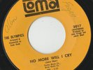 RARE ORIG NORTHERN SOUL 45 - THE OLYMPICS - NO MORE WILL I CRY - LOMA - CLASSIC