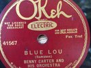 Okeh  41567 Benny Carter Orch BLUE LOU E+  78 rpm 1933